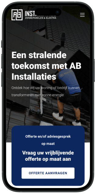 Interbo - Telefoon screenshot AB Installaties